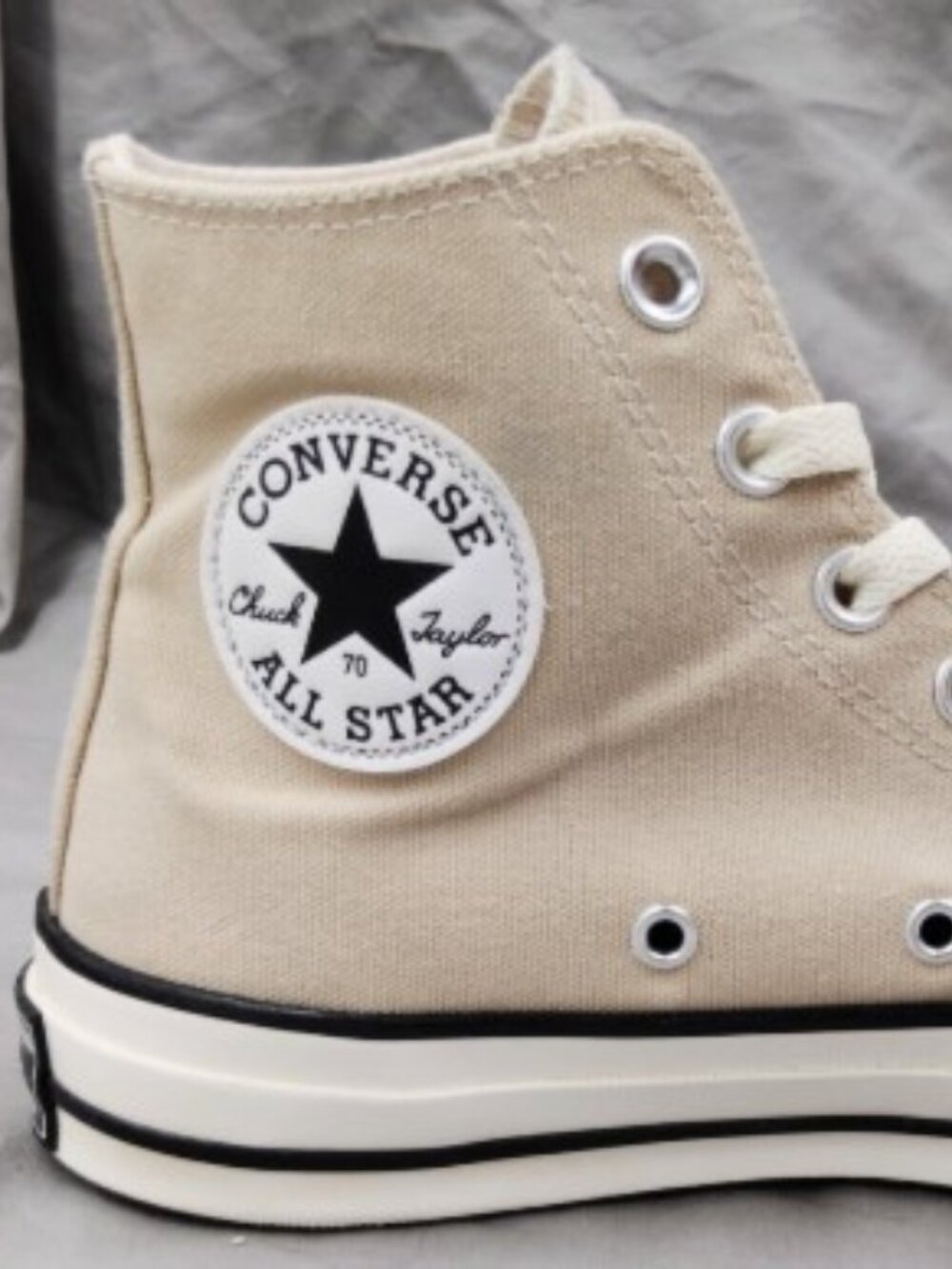 Converse Chuck 70 A03446C Oat Milk High Top Mens 6 Womens 8 Sneakers